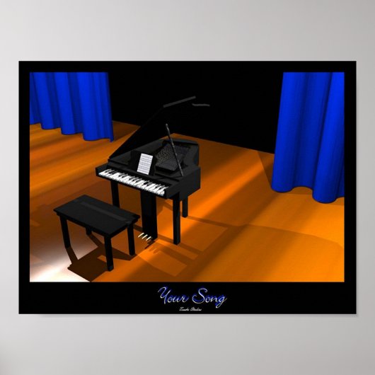 Poster Votre chanson (Devant)