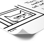 Poster Votre chat n'aime pas cet autre chat (Coin)