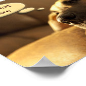 Poster Votre chipette de texte (Coin)