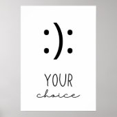 Poster Votre choix (Devant)