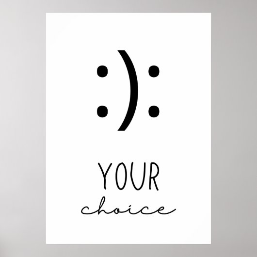 Poster Votre choix (Devant)