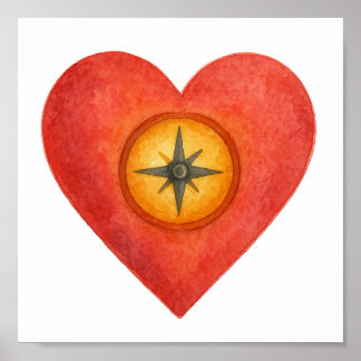 Poster Votre coeur connaît la bonne direction