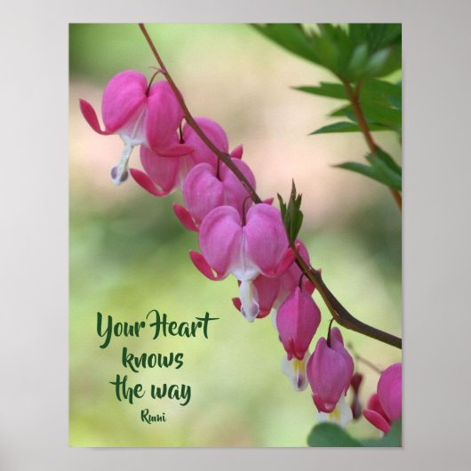 Poster Votre coeur connaît les coeurs saignants Inspirati (Devant)