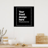 Poster Votre conception ici (Cuisine)