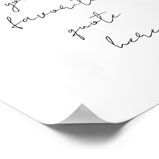 Poster Votre devis (Coin)