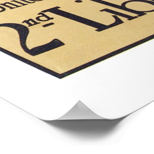 Poster "Votre devoir" (Coin)