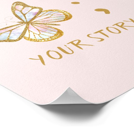 Poster Votre histoire n'est pas sur la sensibilisation à (Coin)