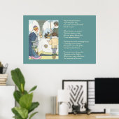 Poster Votre image Ici mère oie modèle (Bureau à domicile)
