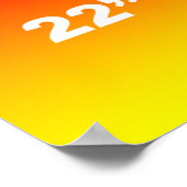 Poster Votre image ici Modèle 22 x 28 (Coin)