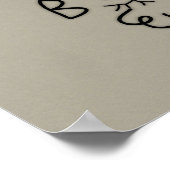 Poster Votre influence compte (Coin)