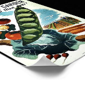 Poster Votre Jardin Victoire (Coin)