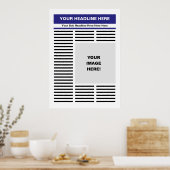 Poster Votre journal (Cuisine)