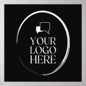 Poster Votre logo ici Moderne (Devant)