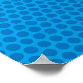 Poster Votre message Pensez Bubble amusant Retro Comic Bo (Coin)