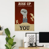 Poster Votre monde souterrain a besoin de vous (Bureau à domicile)