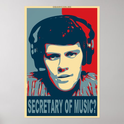 Poster Votre Obamicon.Me (Devant)