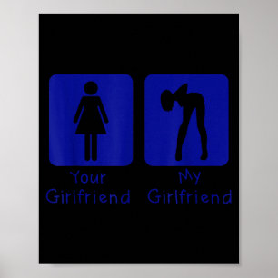 Poster Votre petite amie normale - Ma petite amie Y Funny