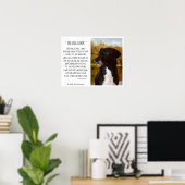 Poster Votre photo et un poème (Bureau à domicile)