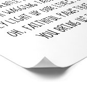 Poster Votre Poème Photo Dog (Coin)