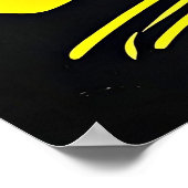 Poster Votre Potentiel Est Limité - Citation Motivationne (Coin)