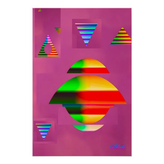Poster Votre Présence de Pâques III (Devant)