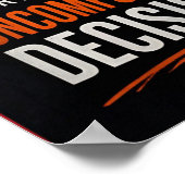 Poster Votre prochain niveau nécessite des décisions inco (Coin)