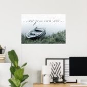 Poster votre propre motivation bateau (Bureau à domicile)