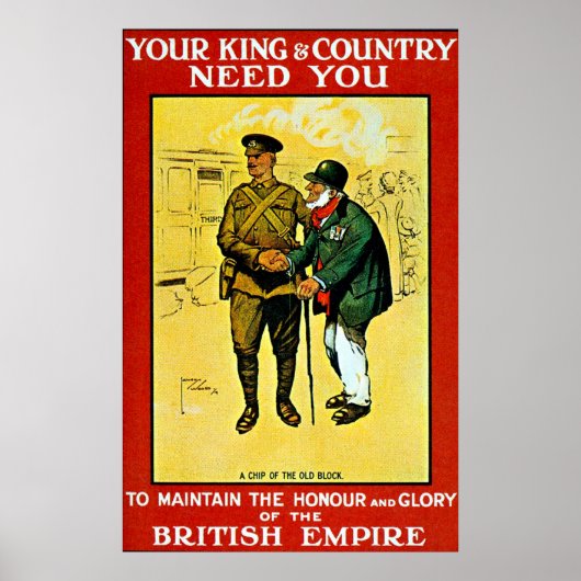 Poster Votre Roi - Imprimer (Devant)