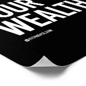 Poster Votre santé est votre richesse - Formations Fitnes (Coin)