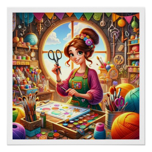 Poster Votre Série D'Artisanats De Charme (Devant)