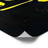 Poster Votre seule limite - mentalité motivationnelle (Coin)