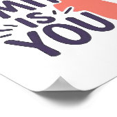 Poster Votre seule motivation de force limite (Coin)