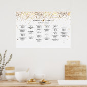 Poster Votre siège attend, ÉTOILES, GRAPHIQUE DE PLACE, A (Cuisine)