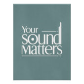 Poster Votre son compte (Devant)