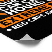 Poster Votre Touche Peut Provoquer Une Douleur Extrême Cr (Coin)