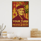 Poster Votre tour pour l'affiche de la révolution (Cuisine)