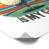 Poster Votre Trou Est Mon Objectif Golf Golf Golf Golf Go (Coin)