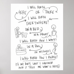 Poster Votre Voie De Naissance