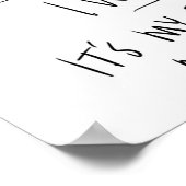 Poster Votre Voie De Naissance (Coin)