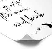 Poster Vous aimez la lune et le retour (Coin)