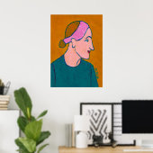 Poster Vous Appartenez À Quelque Part Où Vous Vous Sentez (Bureau à domicile)