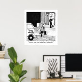 Poster Vous appelez pour un serrurier ? (Bureau à domicile)