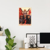 Poster Vous aurez une vie heureuse (Bureau à domicile)