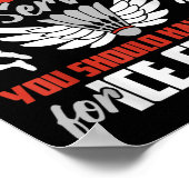 Poster Vous Auriez Dû Aller À La Crème De Glace - Badmint (Coin)