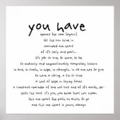 Poster vous avez... (Devant)