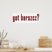 Poster vous avez barszcz ? (Cuisine)