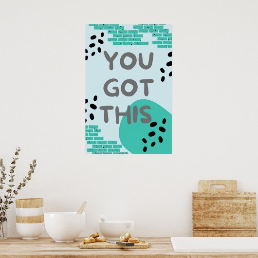 Poster Vous Avez Ça, Auto-Motivation (Cuisine)