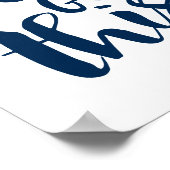 Poster Vous avez ça, la motivation de Navy Blue (Coin)