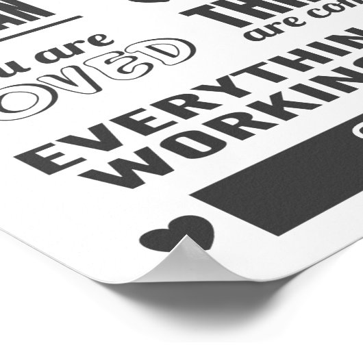 Poster Vous Avez Ces Citations Motivationnelles (Coin)