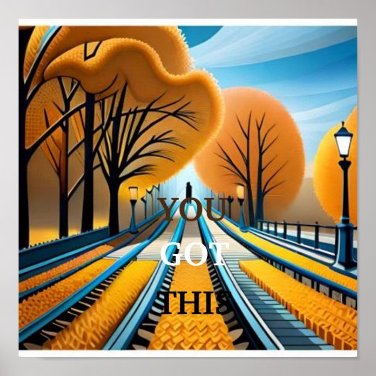 POSTER VOUS AVEZ CET ART INSPIRATIONNEL (Devant)